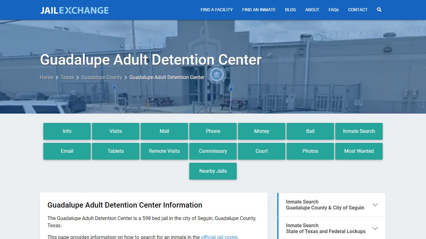 Guadalupe Adult Detention Center - Jail Exchange