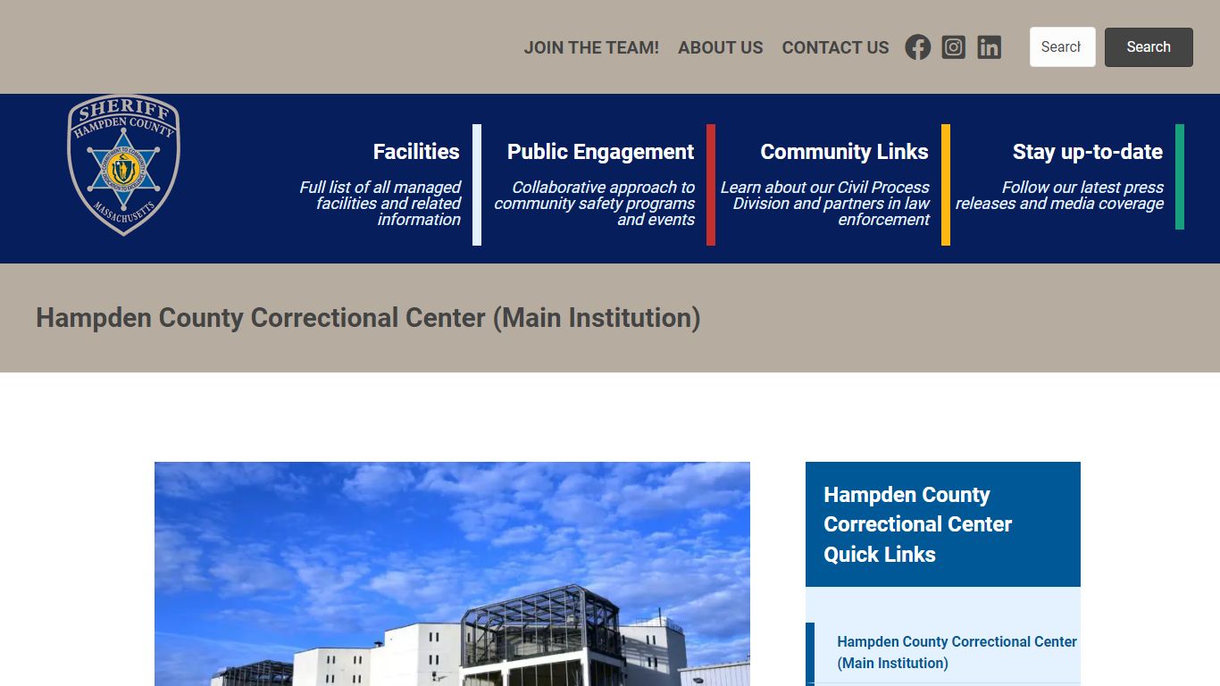 Hampden County Correctional Center (Main Institution)