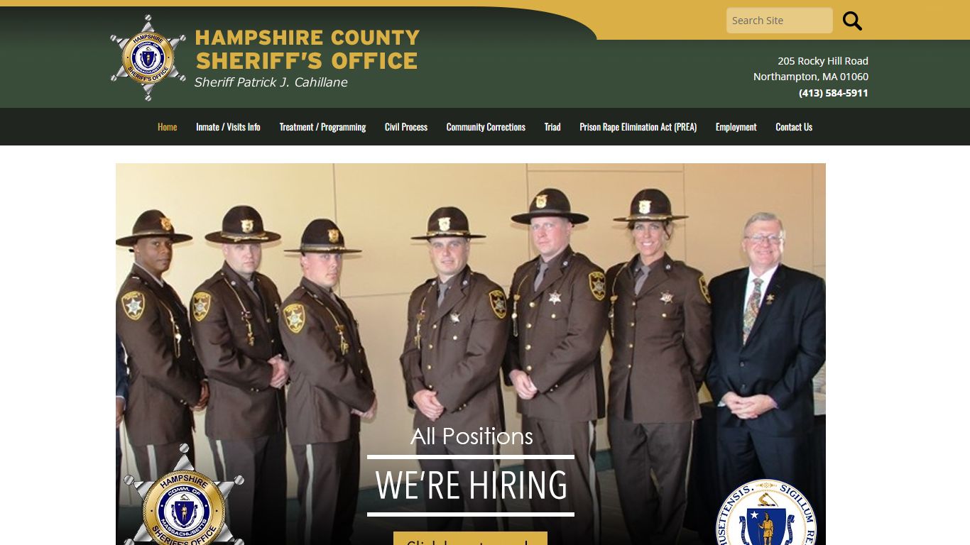 Hampshire Sheriff’s - Hampshire County Sheriff's Office - Western MA Jail
