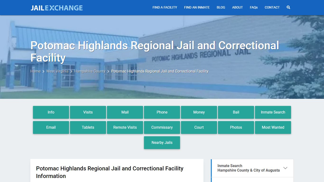 Potomac Highlands Regional Jail and Correctional Facility