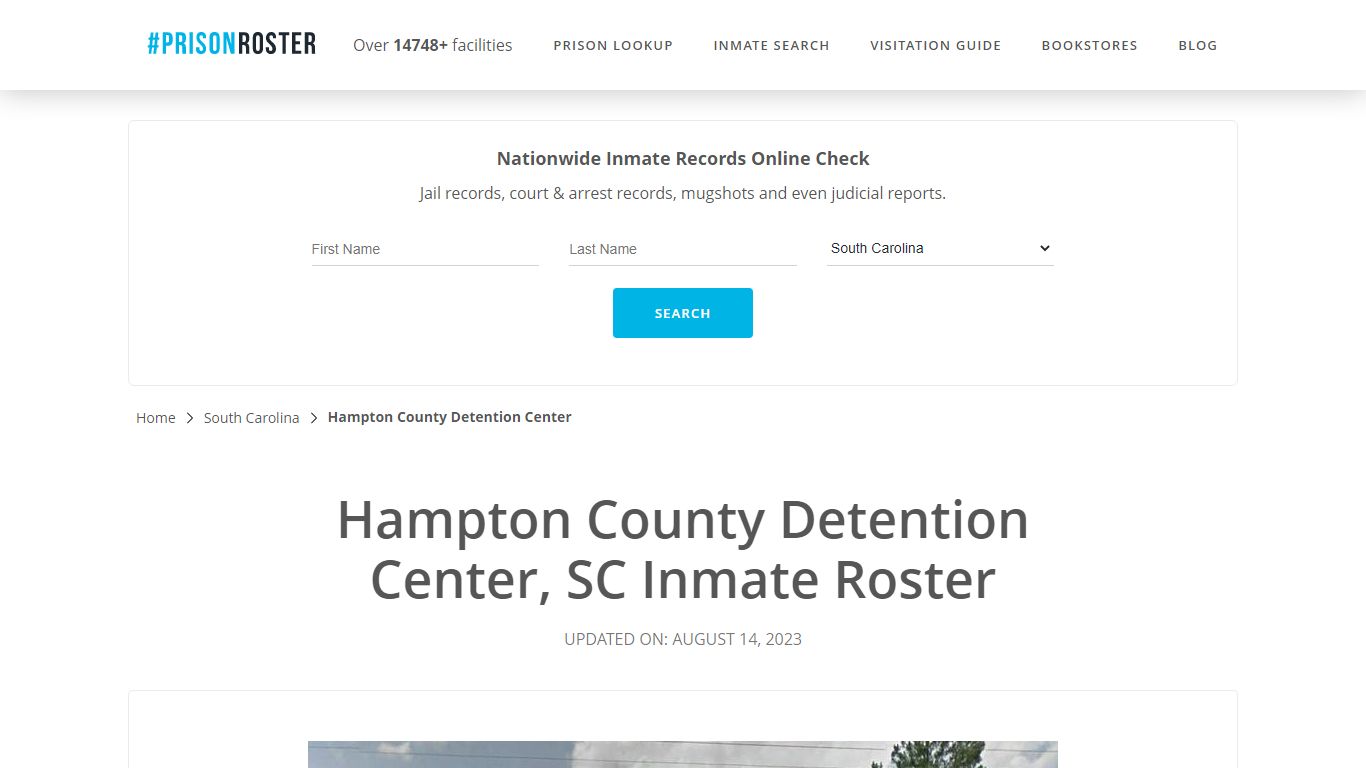 Hampton County Detention Center, SC Inmate Roster - Prisonroster