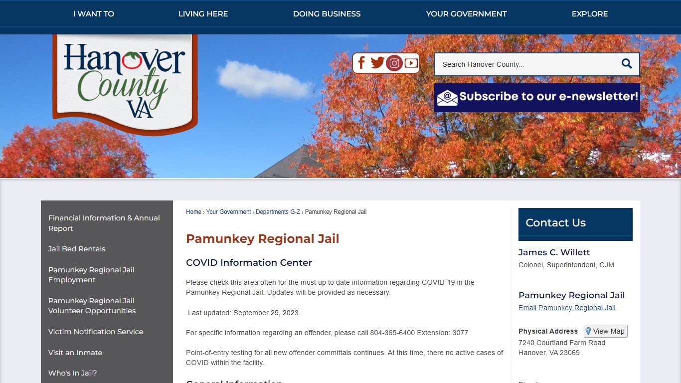 Pamunkey Regional Jail | Hanover County, VA