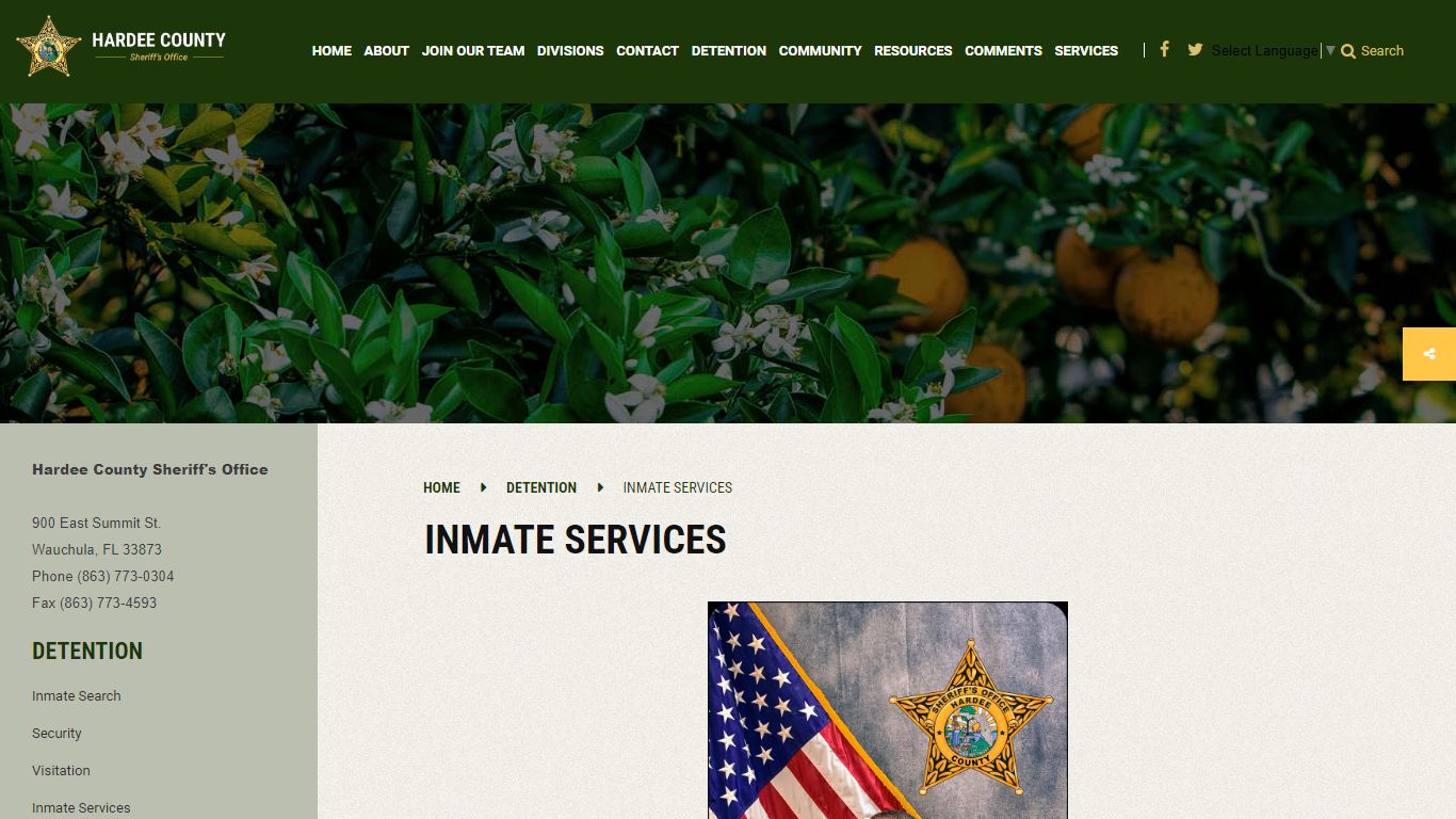 Welcome to Hardee County Sheriff s Office