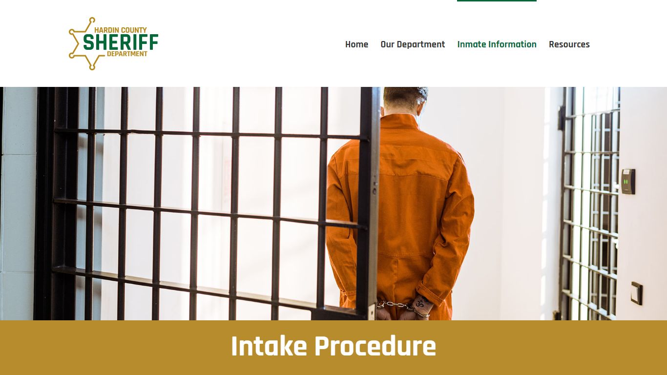Inmate Information - Hardin County Sheriff's Department - Savannah ...