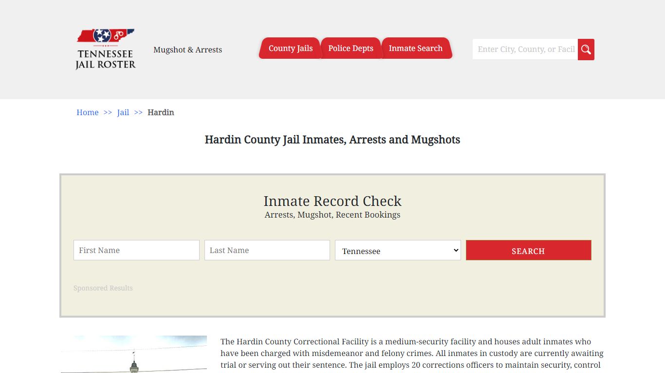 Hardin County Jail Inmates, Arrests and Mugshots - Jail Roster Search