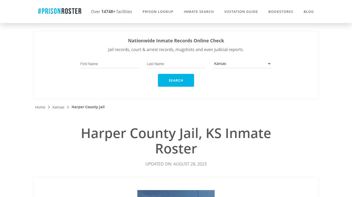 Harper County Jail, KS Inmate Roster - Prisonroster
