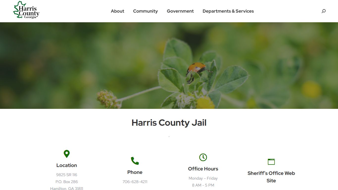 County Jail - Harris County, Georgia
