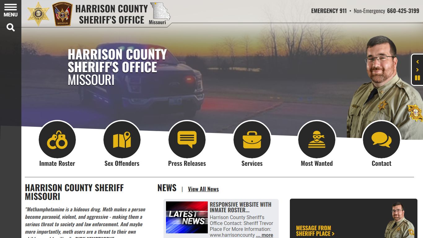 Harrison County MO Sheriff