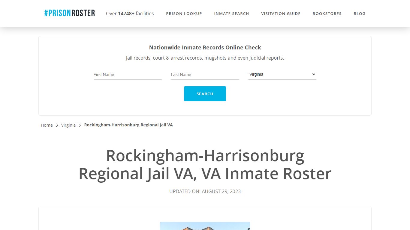 Rockingham-Harrisonburg Regional Jail VA, VA Inmate Roster - Prisonroster