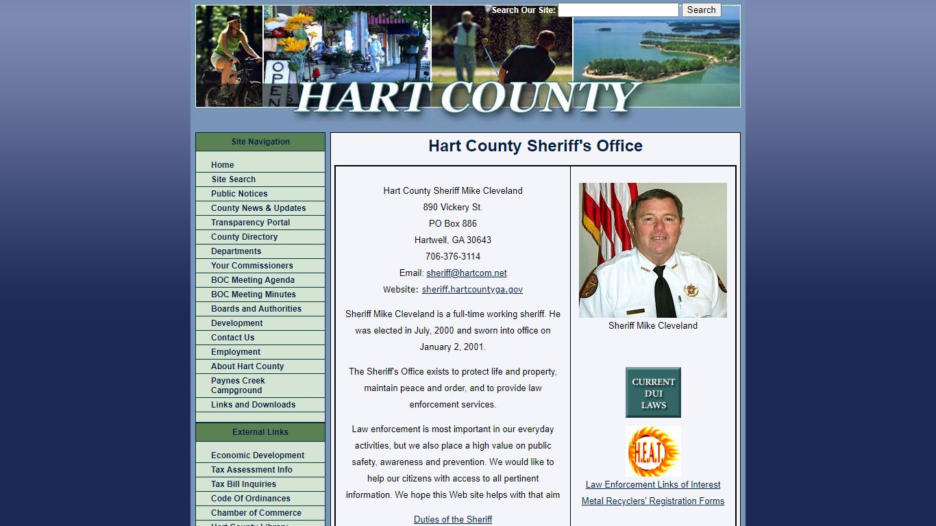 Sheriff's Office - Hart County, Georgia