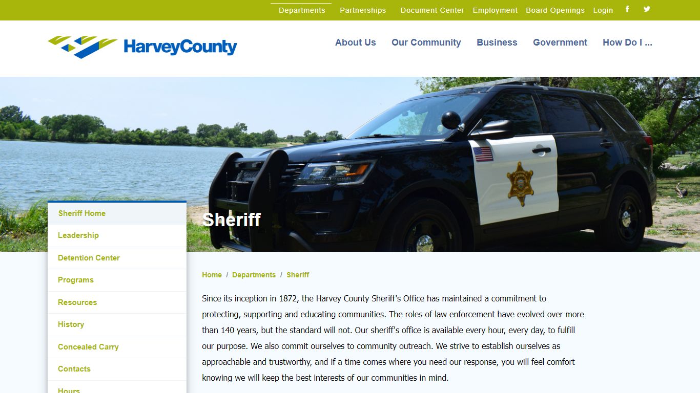 Sheriff Home - Harvey County