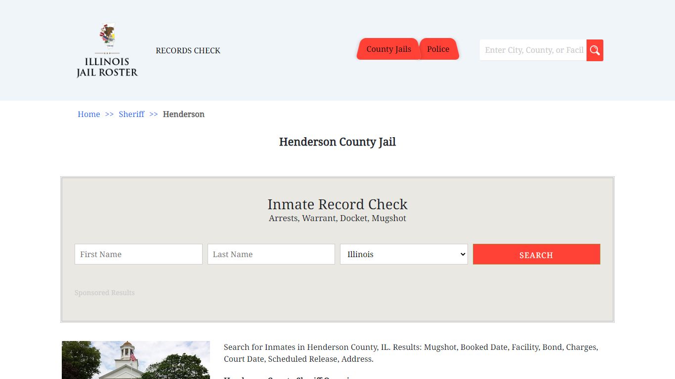 Henderson County Jail | Jail Roster Search