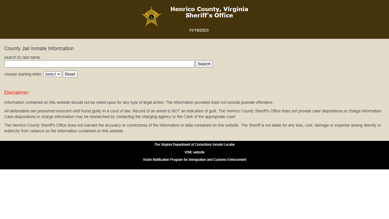 Mobile Page - henricosheriff.org