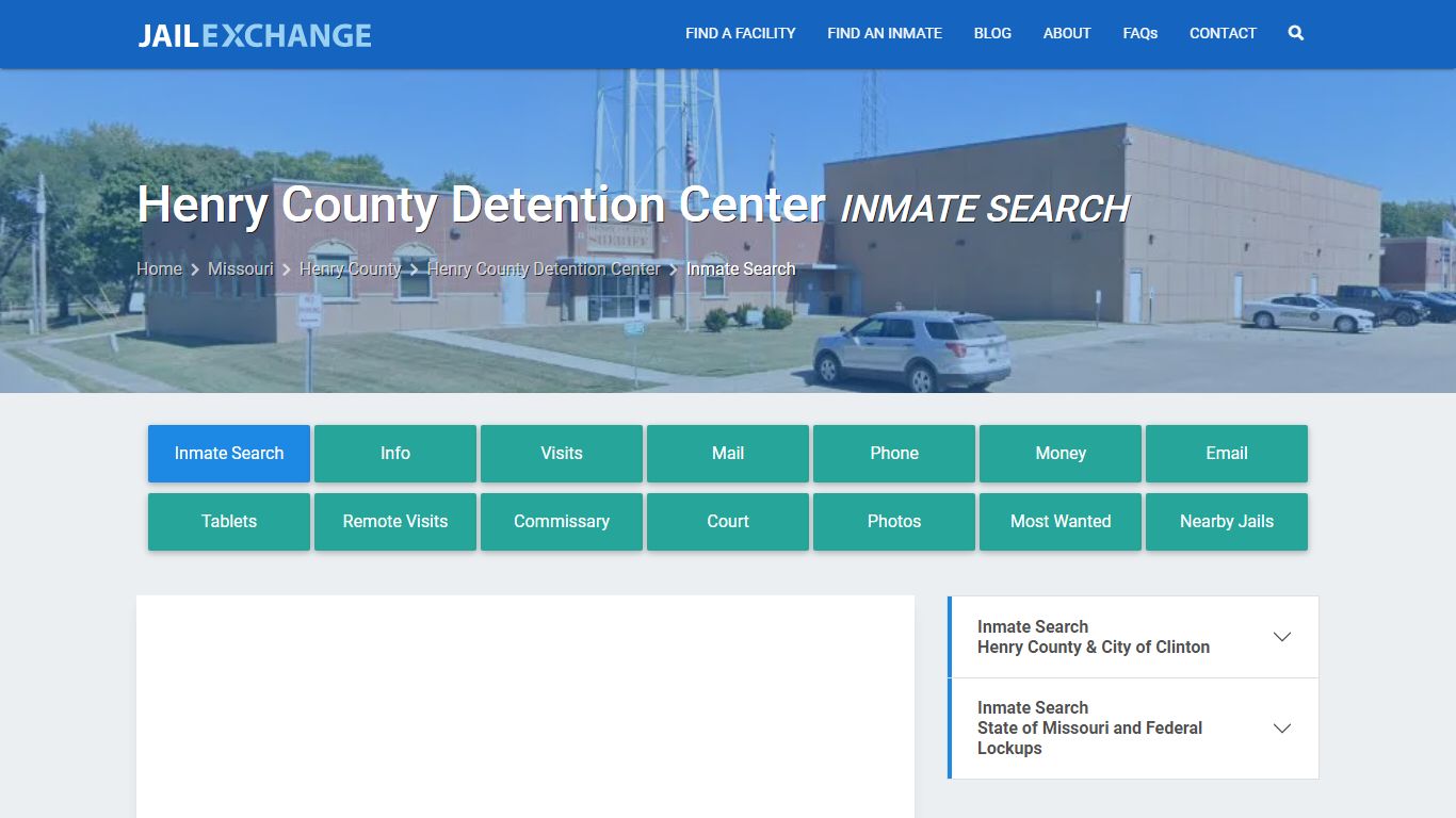 Henry County Detention Center Inmate Search - Jail Exchange
