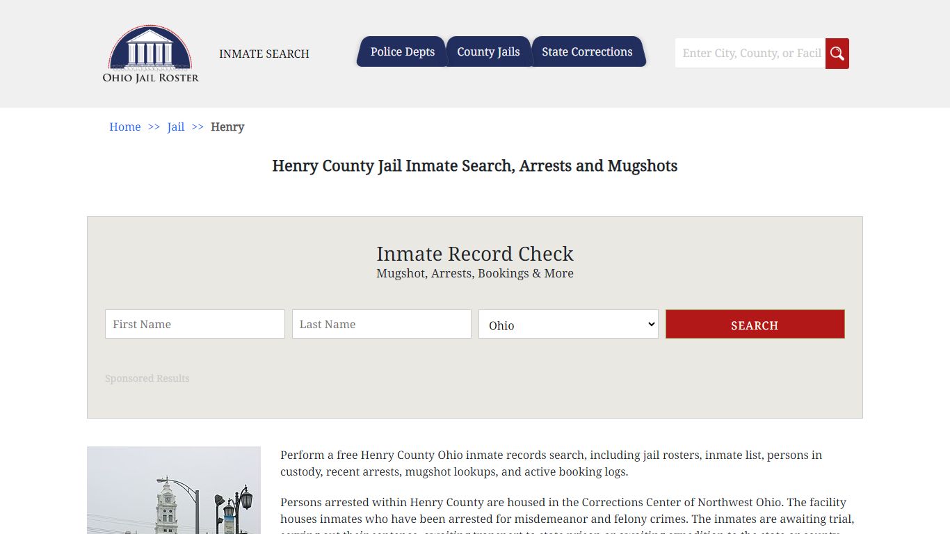 Henry County Jail Inmate Search, Arrests and Mugshots