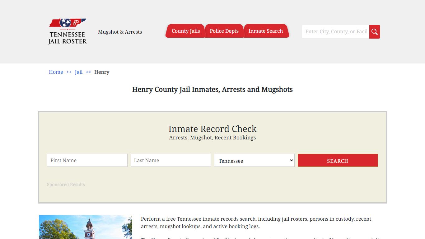 Henry County Jail Inmates, Arrests and Mugshots - Jail Roster Search