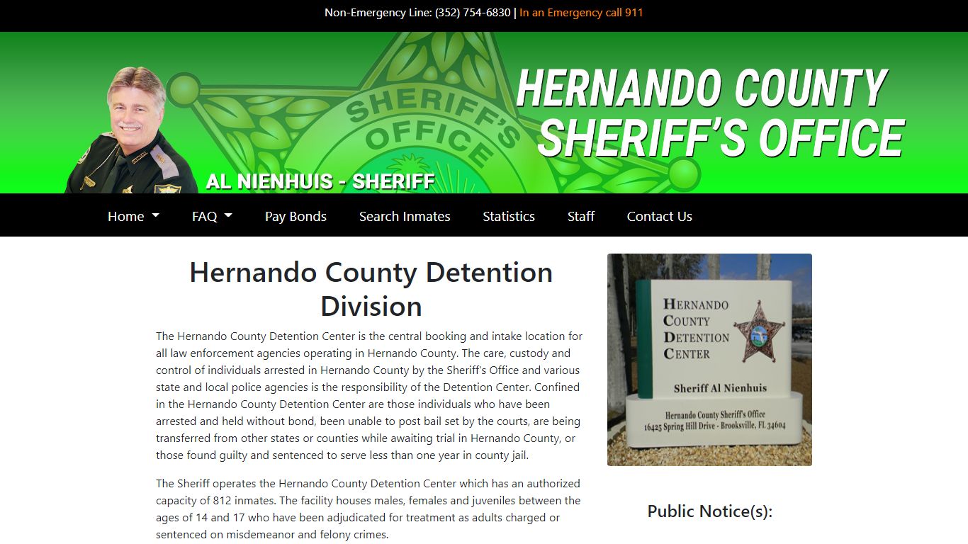 Hernando County Detention