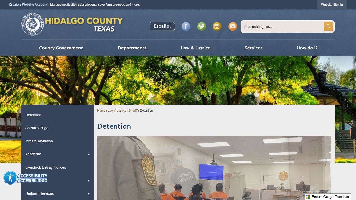 Detention | Hidalgo County, TX - Official Website