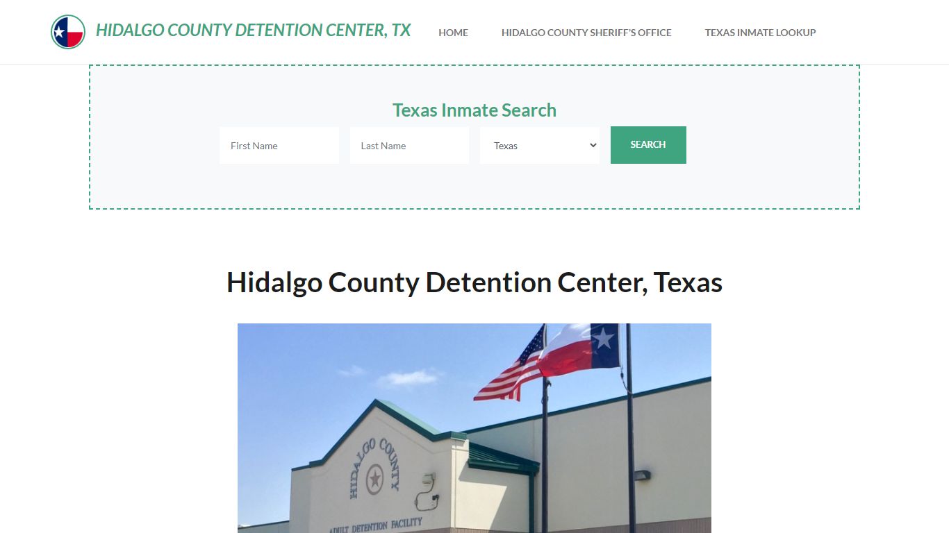 Hidalgo County Detention Center, TX Inmate Roster, Offender Search