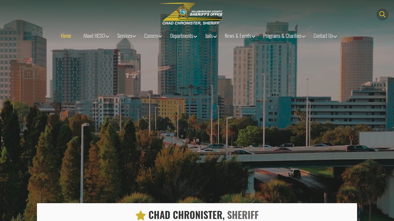 Chad Chronister, Sheriff - Hillsborough County Sheriff's Office