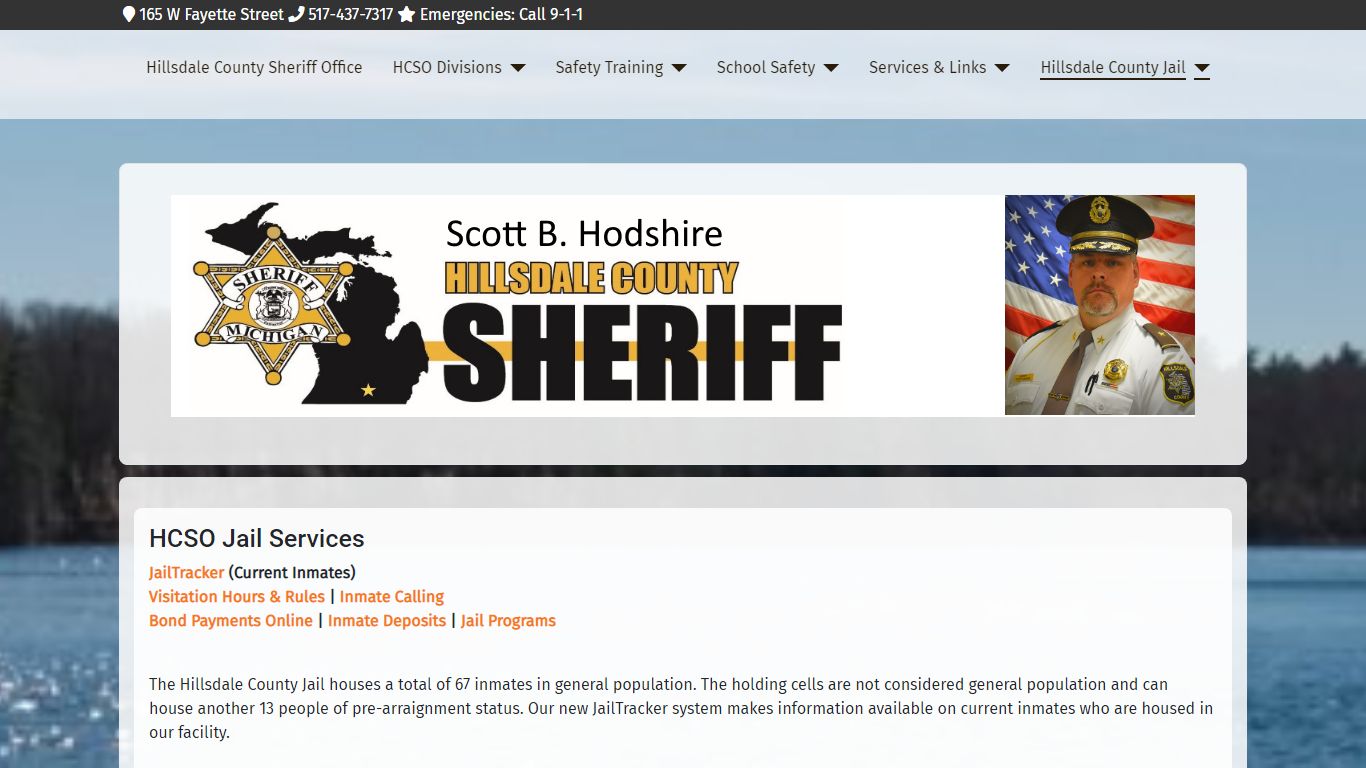 HCSO Jail Services - Hillsdale County