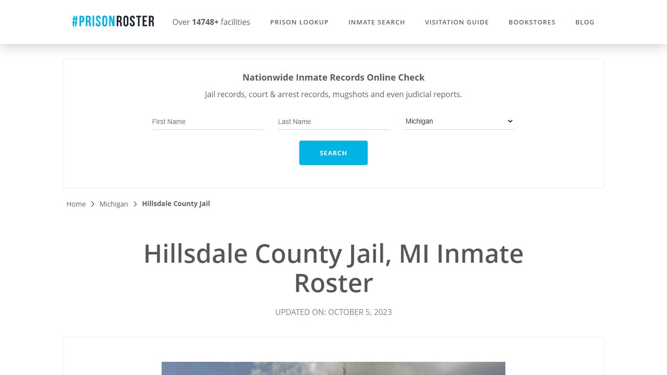 Hillsdale County Jail, MI Inmate Roster - Prisonroster