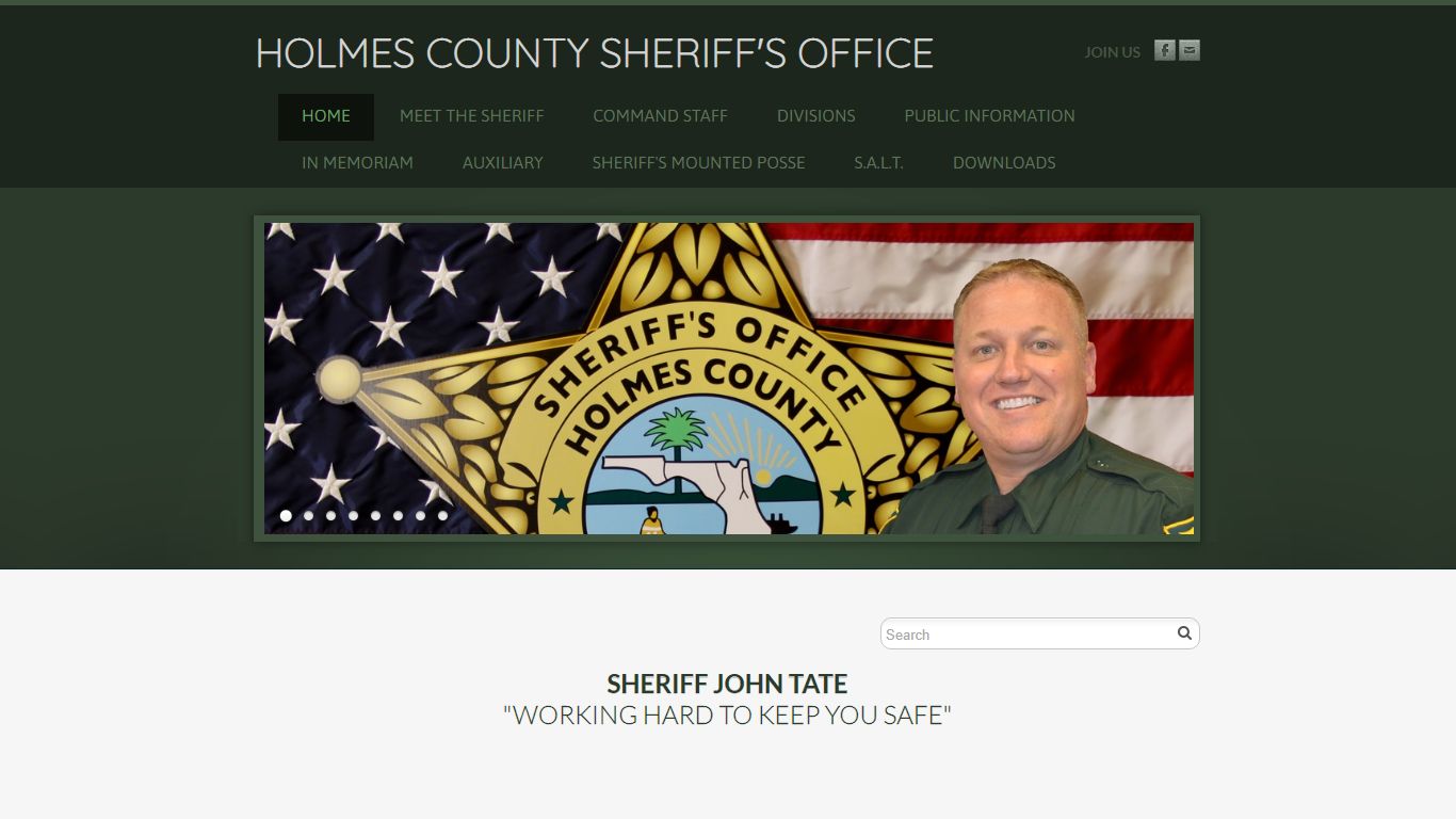 HOLMES COUNTY SHERIFF'S OFFICE - Home