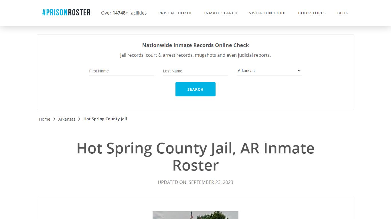 Hot Spring County Jail, AR Inmate Roster - Prisonroster