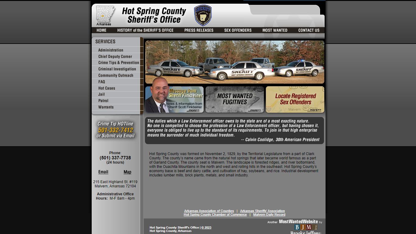 Hot Spring County Sheriff's Office