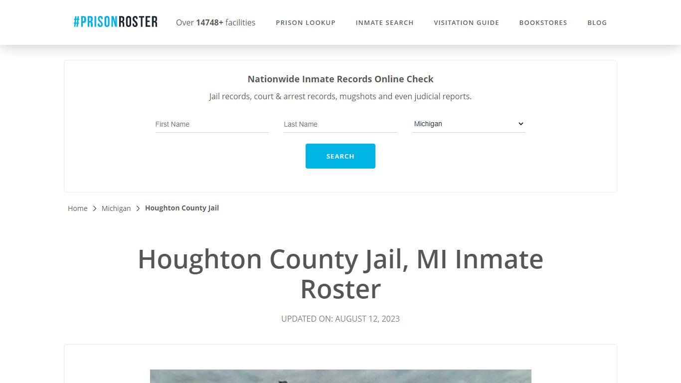 Houghton County Jail, MI Inmate Roster - Prisonroster