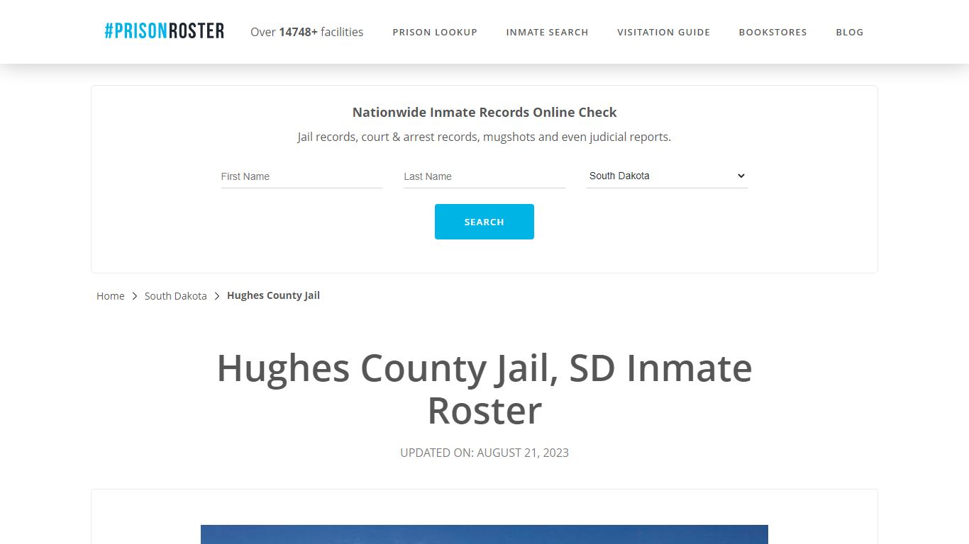 Hughes County Jail, SD Inmate Roster - Prisonroster
