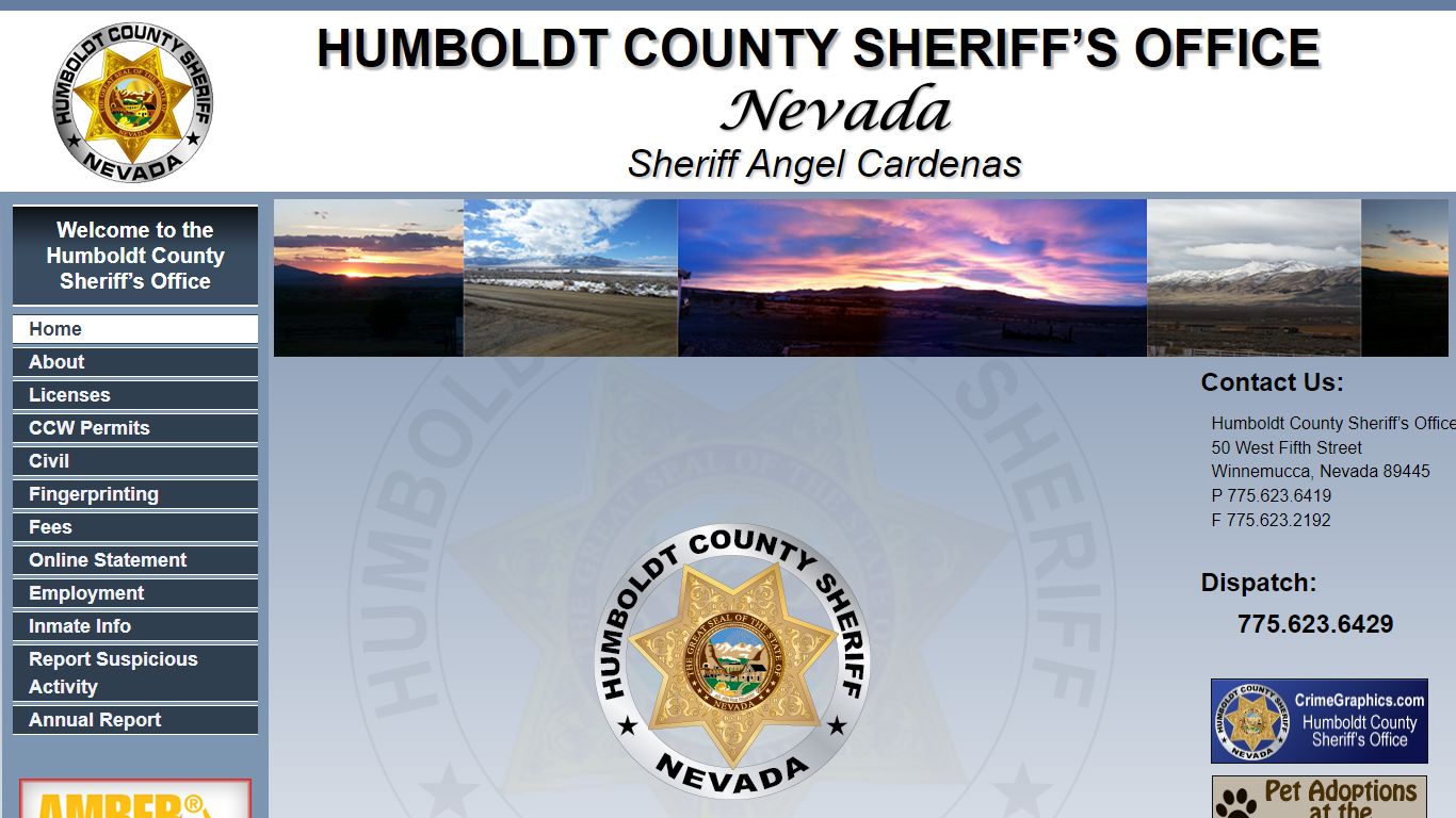 Humboldt County Sheriff’s Office - HUMBOLDT COUNTY SHERIFF’S OFFICE