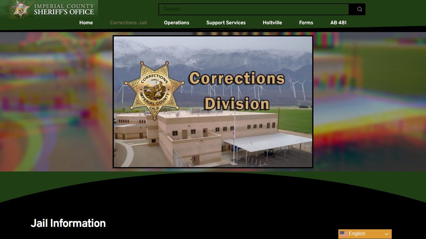 Corrections-Jail - Sheriff Coroner