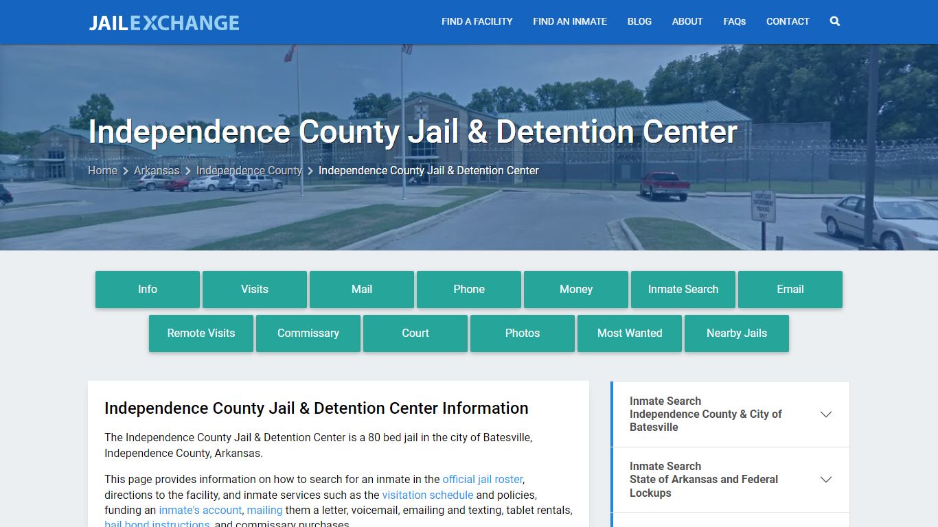 Independence County Jail & Detention Center - Jail Exchange