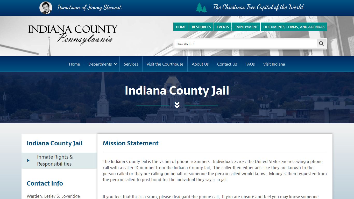Indiana County Jail - Indiana County Pennsylvania