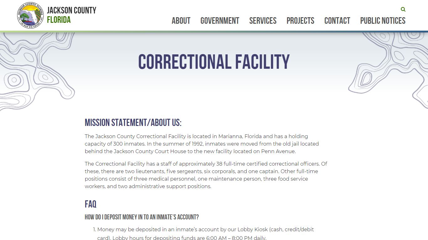 Correctional Facility - Jackson County, Florida