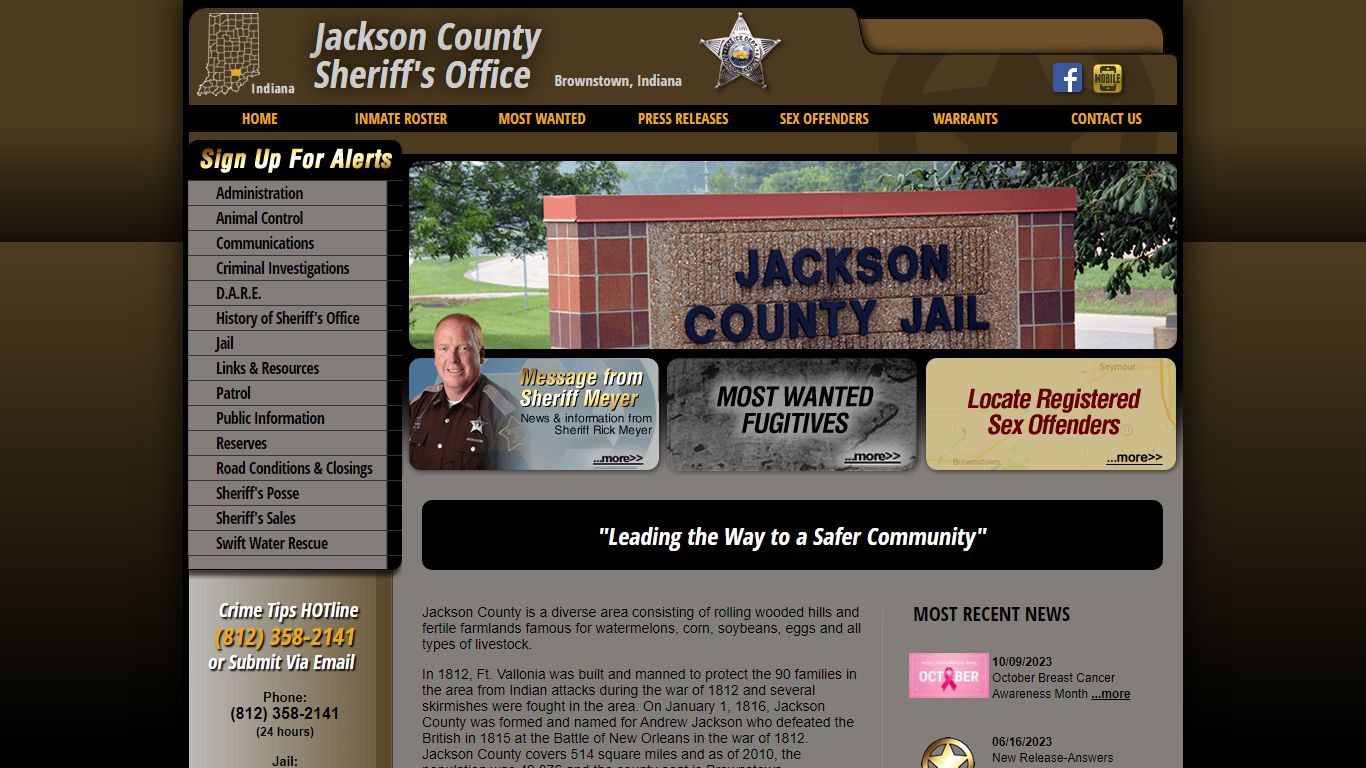 Jackson County IN Sheriff's Office