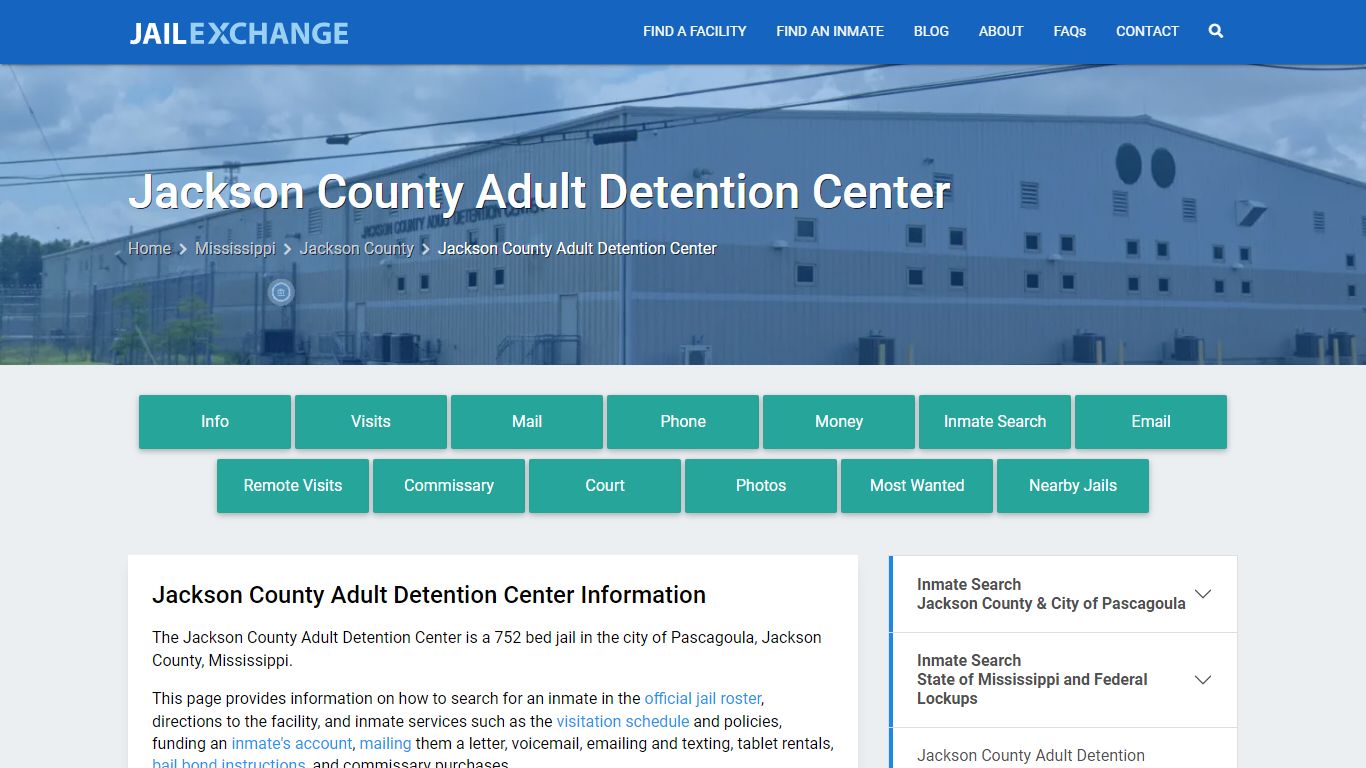 Jackson County Adult Detention Center - Jail Exchange