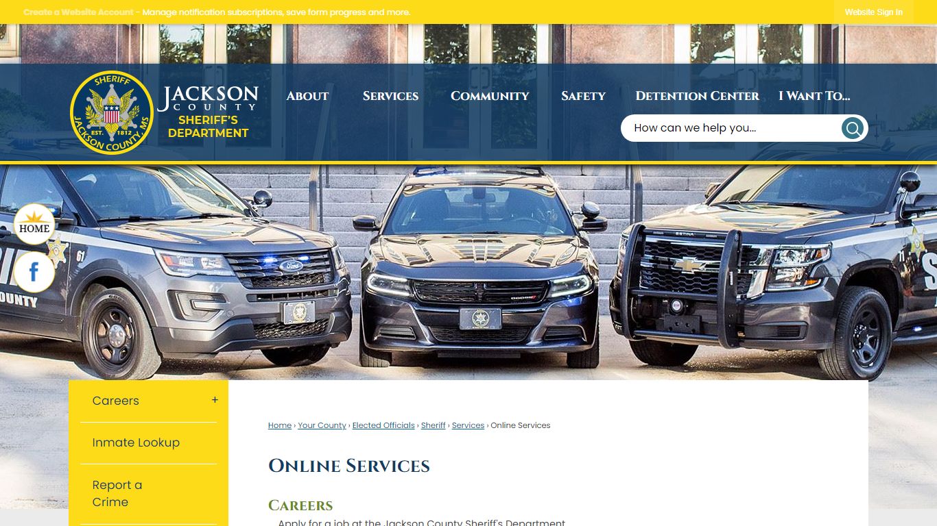 Online Services | Jackson County, MS