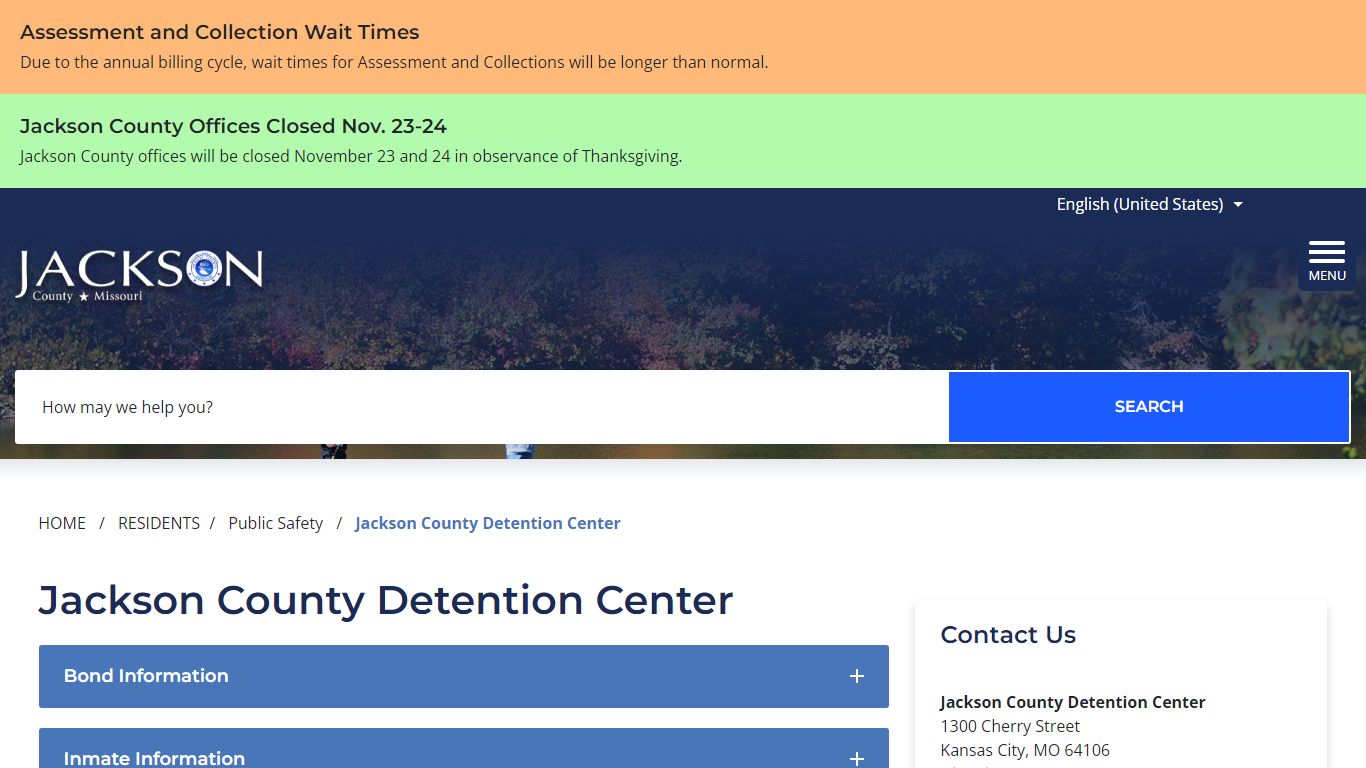 Jackson County Detention Center - Jackson County MO
