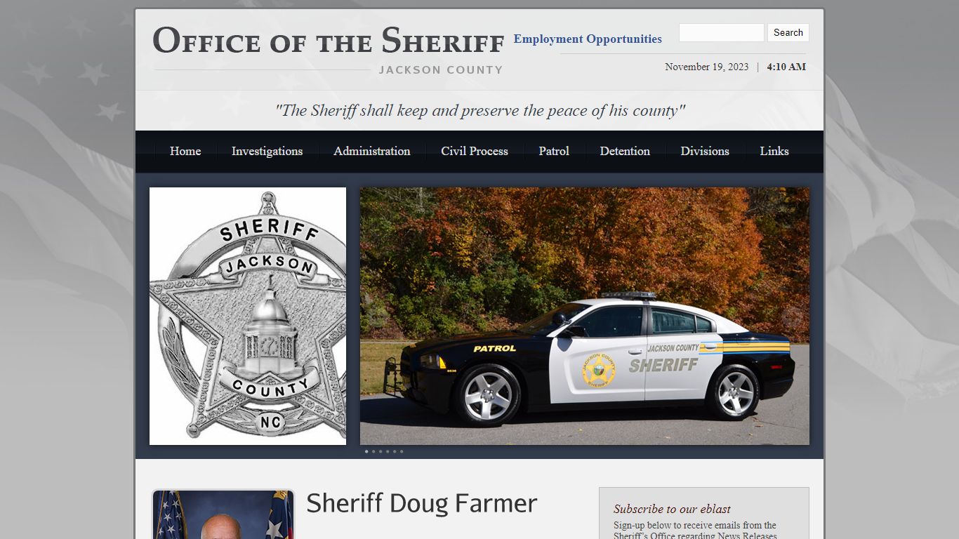 Office of the Sheriff | Jackson County | Home