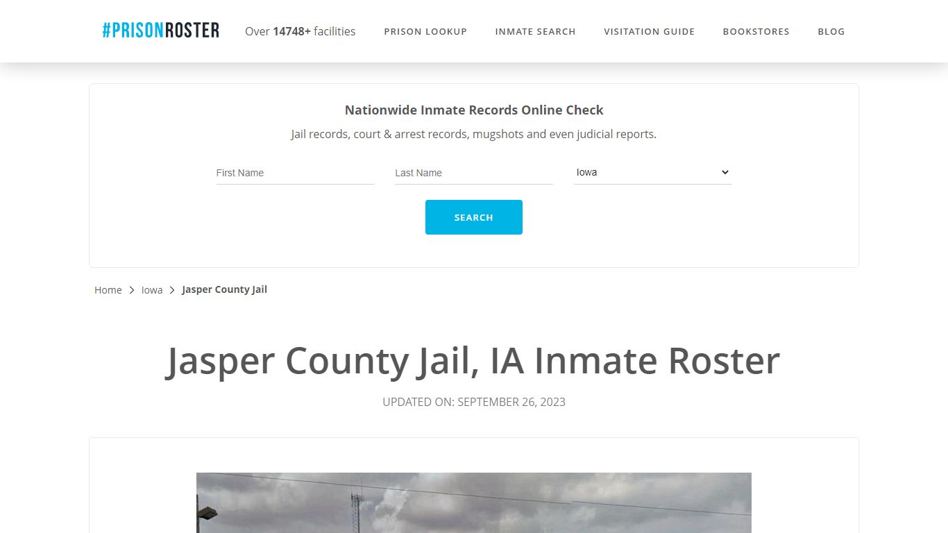 Jasper County Jail, IA Inmate Roster - Prisonroster