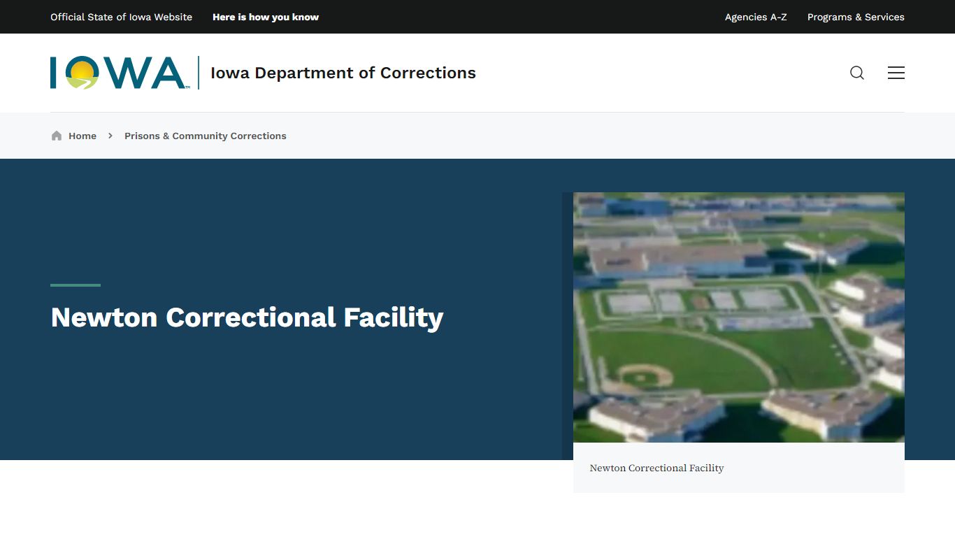 Newton Correctional Facility | Iowa Department of Corrections