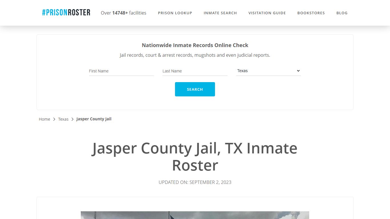 Jasper County Jail, TX Inmate Roster - Prisonroster