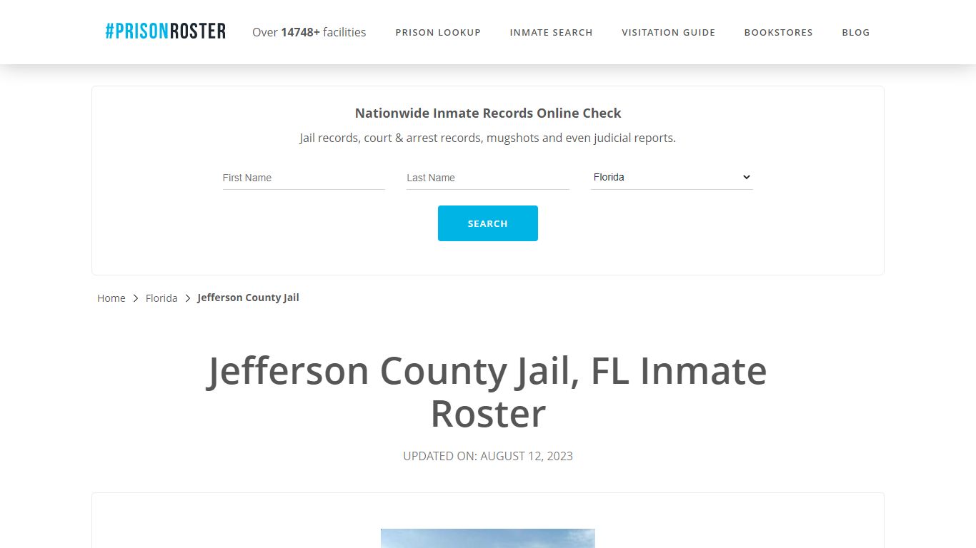 Jefferson County Jail, FL Inmate Roster - Prisonroster
