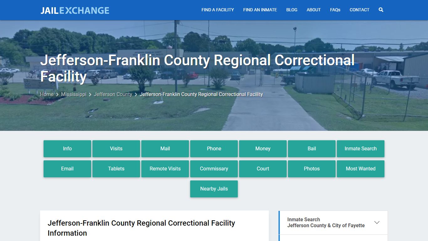 Jefferson-Franklin County Regional Correctional Facility - Jail Exchange