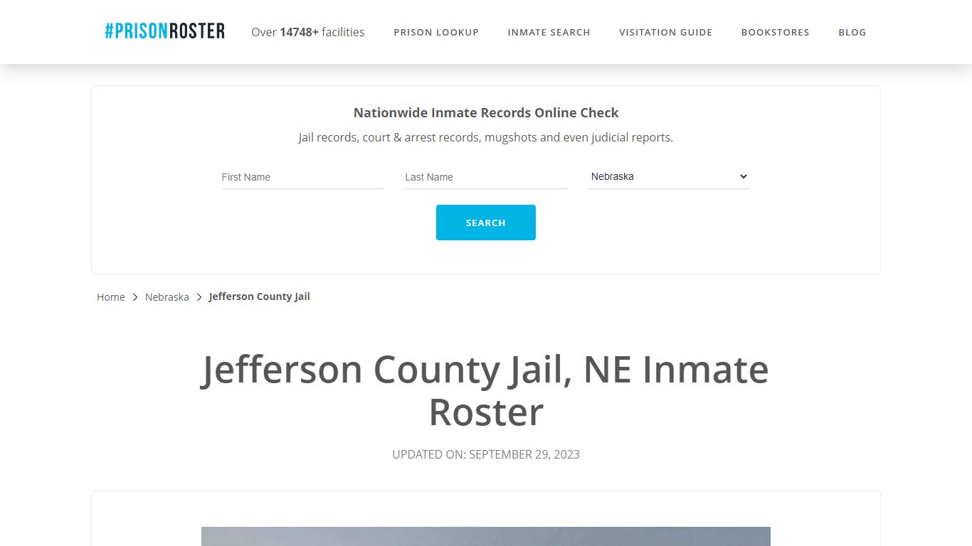 Jefferson County Jail, NE Inmate Roster - Prisonroster