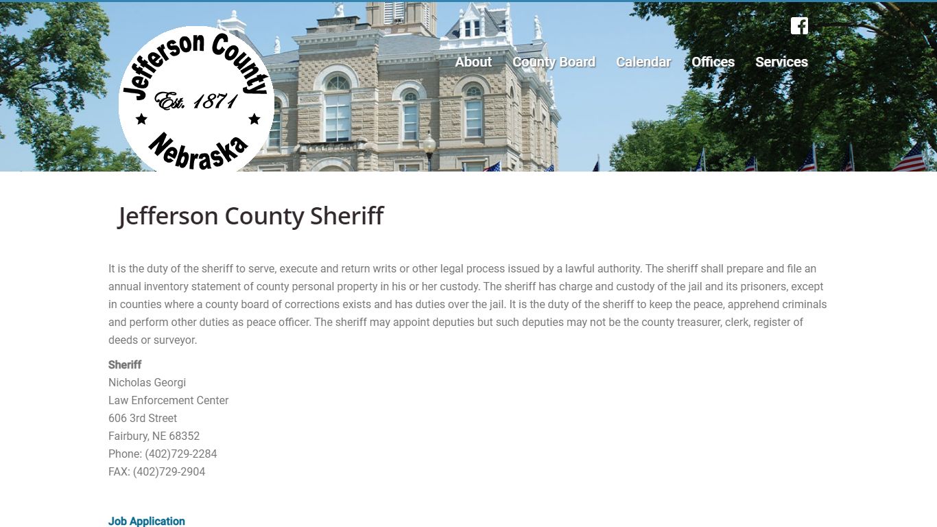 Jefferson County Sheriff | Jefferson County