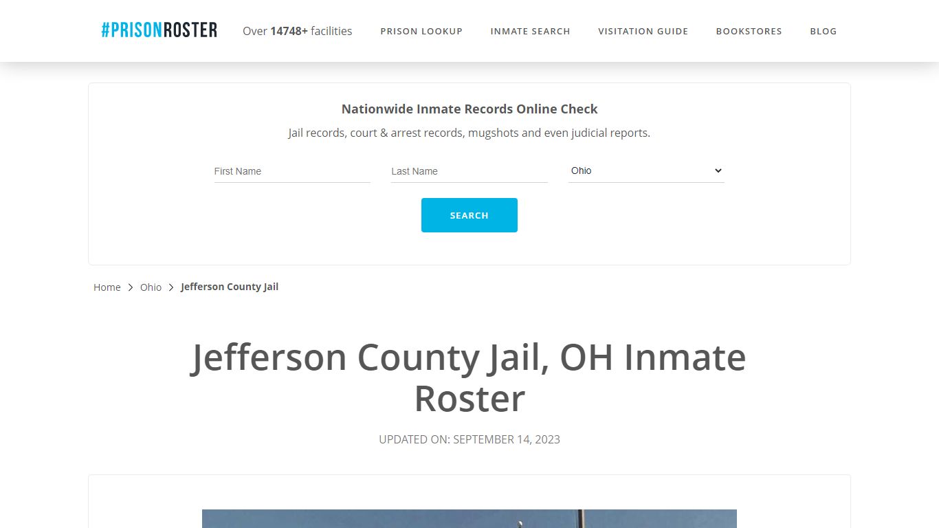 Jefferson County Jail, OH Inmate Roster - Prisonroster