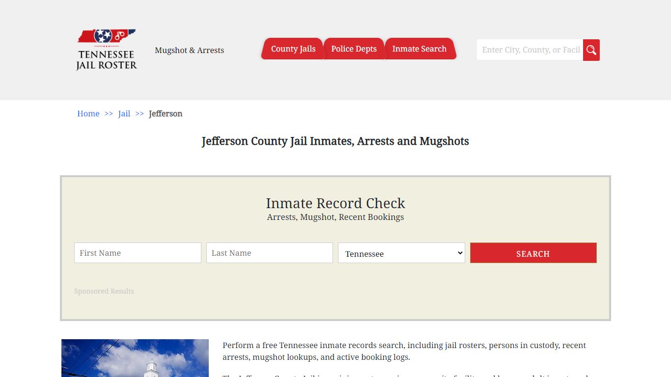 Jefferson County Jail Inmates, Arrests and Mugshots